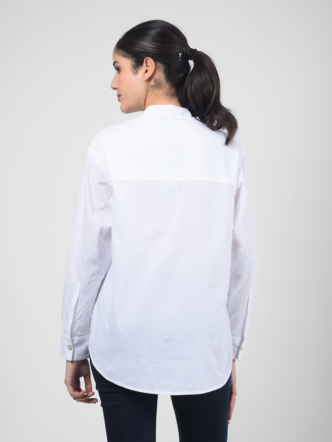 Numero Uno Women Solid White Shirt